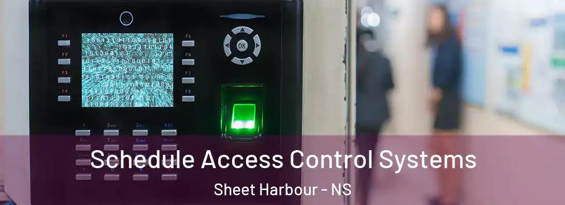 Schedule Access Control Systems Sheet Harbour - NS