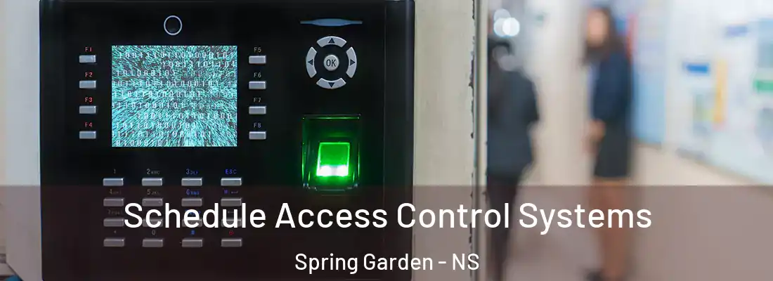 Schedule Access Control Systems Spring Garden - NS