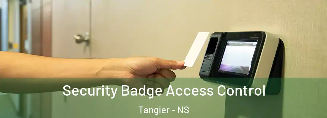 Security Badge Access Control Tangier - NS