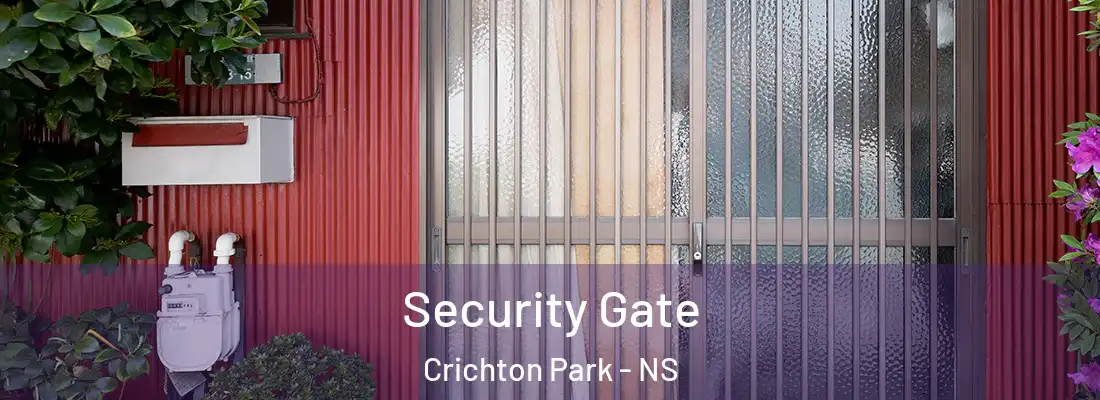  Security Gate Crichton Park - NS