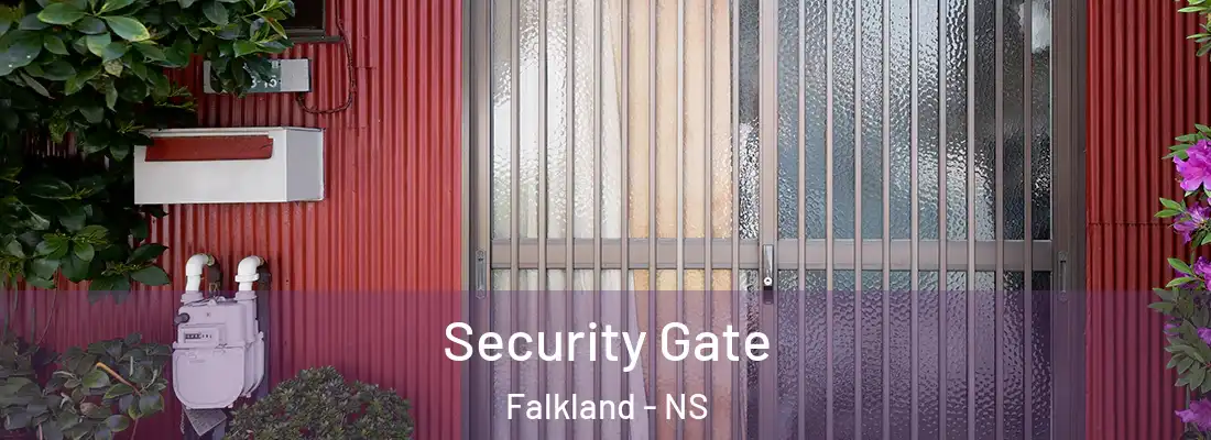  Security Gate Falkland - NS
