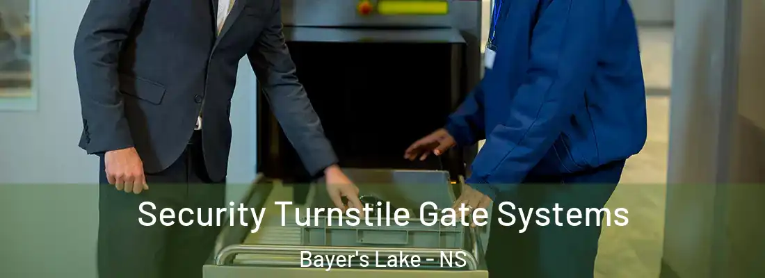  Security Turnstile Gate Systems Bayer's Lake - NS