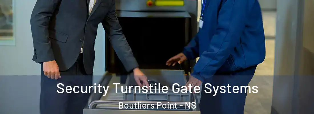 Security Turnstile Gate Systems Boutliers Point - NS
