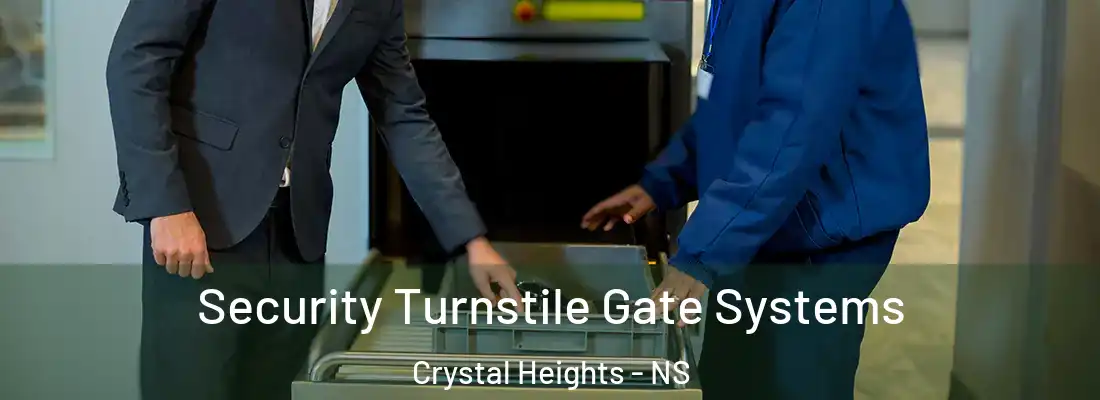 Security Turnstile Gate Systems Crystal Heights - NS