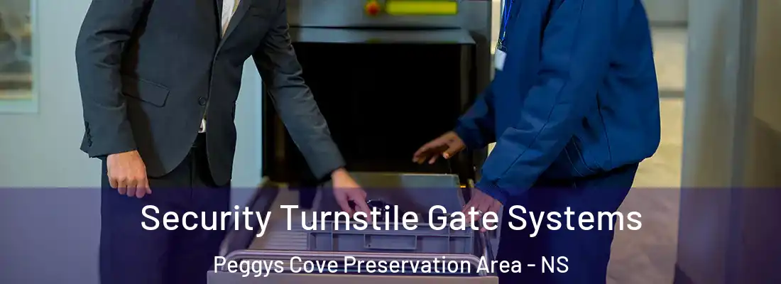 Security Turnstile Gate Systems Peggys Cove Preservation Area - NS