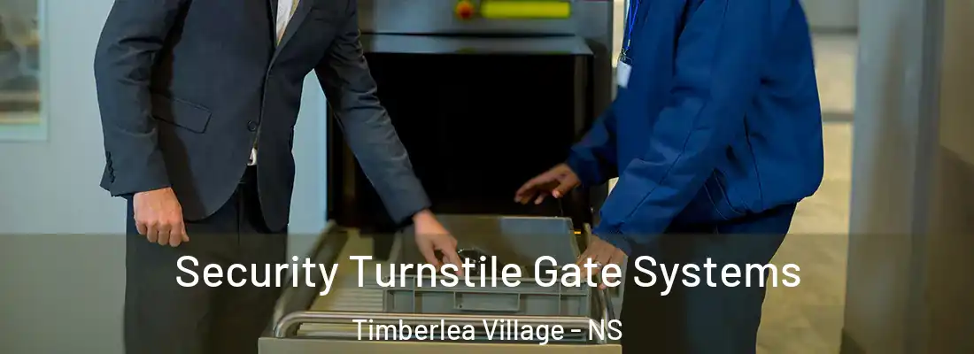 Security Turnstile Gate Systems Timberlea Village - NS