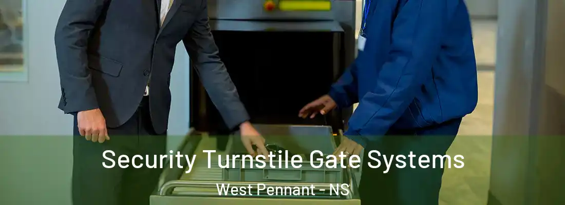 Security Turnstile Gate Systems West Pennant - NS