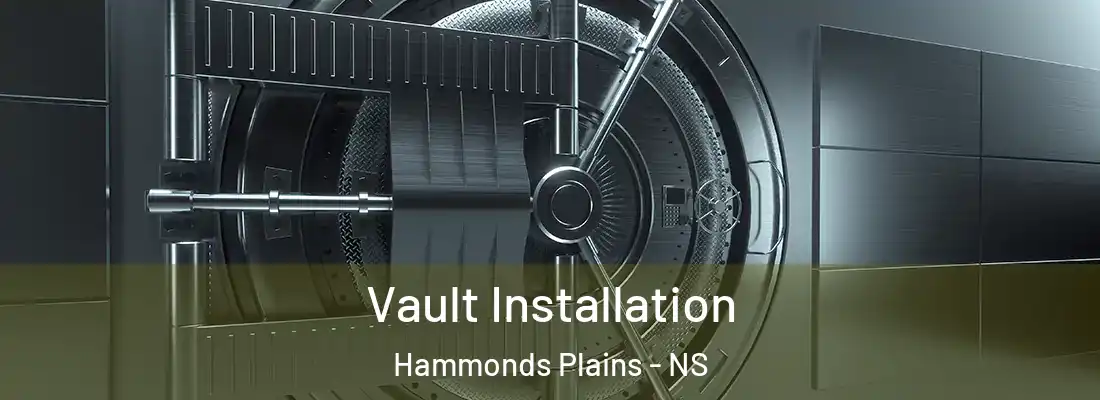  Vault Installation Hammonds Plains - NS